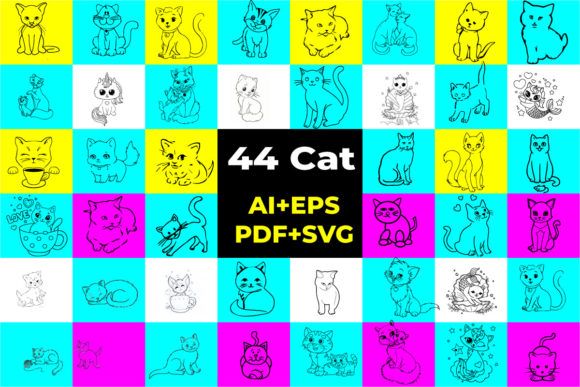 44 Cute Cat Bundle Review