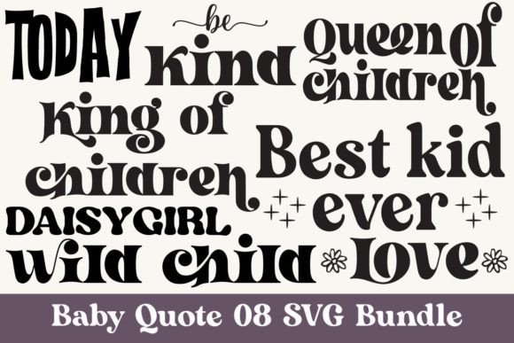 Baby Quote Svg Bundle Design Review for Real Projects