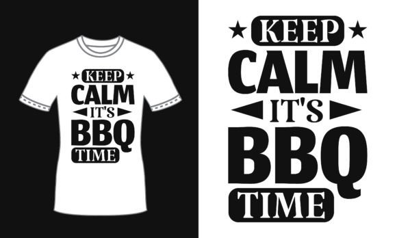 Bbq Quote Svg Black Typography T Shirt Review