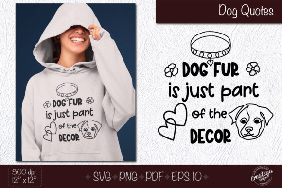 Funny Dog Quotes SVG: A Playful Embroidery Design for Real Projects