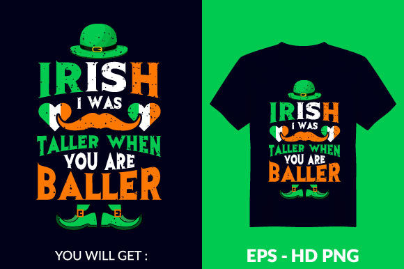 St Patrick's Day T-shirt Design V10 Review